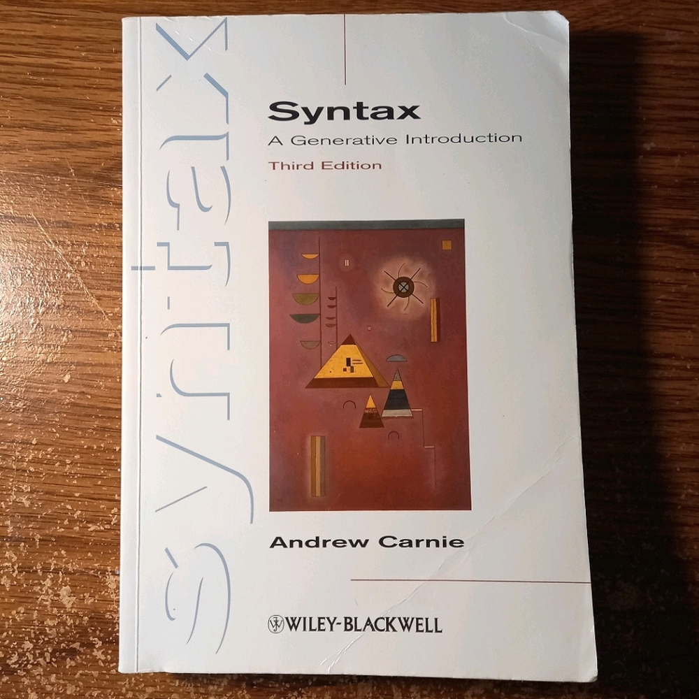 🎓Carnie Syntax Intro